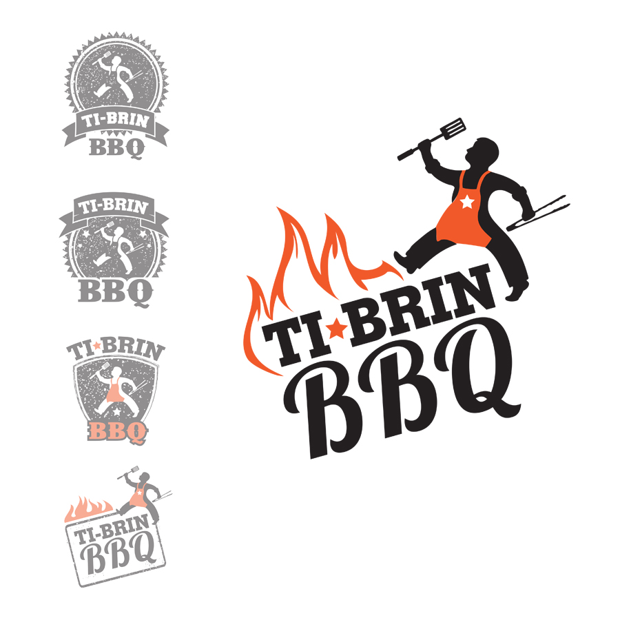Design of a logo for a BBQ company